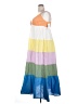 Roxy 100% Cotton Color Block White Casual Dress Size XXL - photo 5