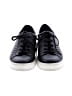 Ecco 100% Leather Black Sneakers Size 9 1/2 - photo 2