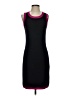 St. John Collection Color Block Black Cocktail Dress Size 2 - photo 1