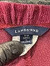 Lands' End Solid Burgundy Casual Pants Size 14 - 16 - photo 4