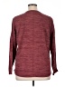 St. John's Bay 100% Polyester Burgundy Long Sleeve Top Size XL - photo 2