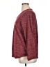 St. John's Bay 100% Polyester Burgundy Long Sleeve Top Size XL - photo 5
