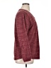 St. John's Bay 100% Polyester Burgundy Long Sleeve Top Size XL - photo 4