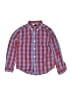 Tommy Hilfiger Checkered-gingham Red Long Sleeve Button-Down Shirt Size 6 - photo 1