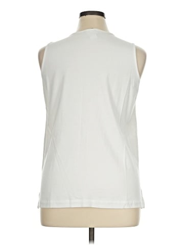 Joan Vass Sleeveless Blouse (view 2)