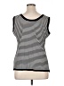 misook 100% Acrylic Black Sleeveless Top Size XL - photo 2