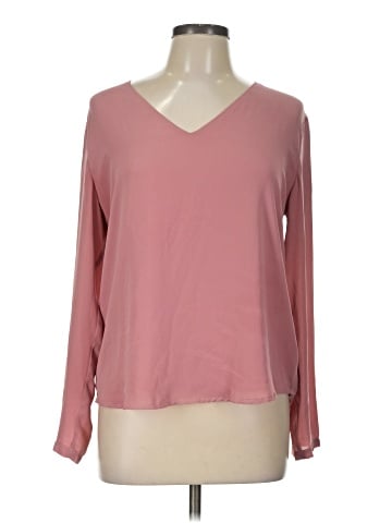 Olivaceous Long Sleeve Blouse (view 1)