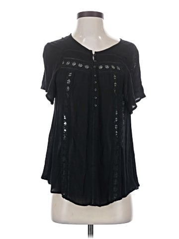 Amuse Society Short Sleeve Blouse (view 1)