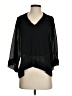 Zara Black 3/4 Sleeve Blouse Size XS - photo 1