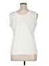 misook 100% Acrylic Ivory Sleeveless Blouse Size XL - photo 2