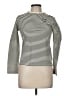 Maje Stripes Ivory Long Sleeve Top Size Med (2) - photo 1