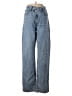 Fashion Nova 100% Cotton Chevron-herringbone Blue Jeans Size 7 - photo 1