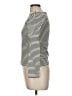 Maje Stripes Ivory Long Sleeve Top Size Med (2) - photo 5