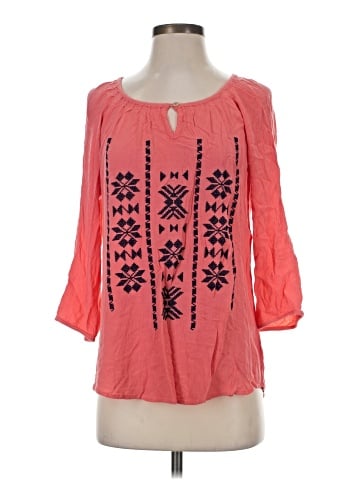 New Directions 3/4 Sleeve Blouse (view 1)