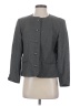 Evan Picone Chevron-herringbone Gray Blazer Size 4 - photo 1