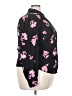 Daniel Rainn Floral Black Long Sleeve Blouse Size XXL - photo 4