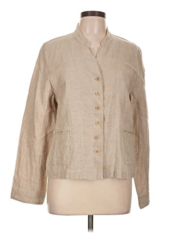 Eileen Fisher 3/4 Sleeve Button-Down Shirt (view 1)