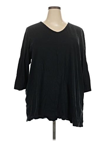 Woman Within 3/4 Sleeve T-Shirt (view 1)
