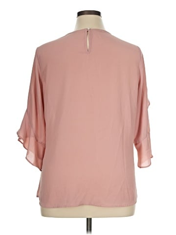 April 3/4 Sleeve Blouse (view 2)