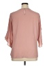 April 0100% Polyester Pink 3/4 Sleeve Blouse Size XL - photo 2