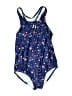 Speedo Stars Blue One Piece Swimsuit Size M (estimated, kids) - photo 1