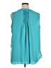 Zenana 100% Polyester Teal Sleeveless Blouse Size XL - photo 2