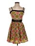 Pure Sugar 100% Polyester Print Orange Cocktail Dress Size S - photo 1
