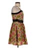 Pure Sugar 100% Polyester Print Orange Cocktail Dress Size S - photo 4