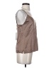 L'Agence Brown Sleeveless Blouse Size XS (0) - photo 4