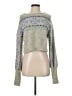 Free People Tweed Green Pullover Sweater Size S - photo 1