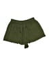 Abercrombie 100% Viscose Solid Green Cargo Shorts Size XL (kids) - photo 2