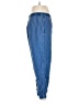 Purejill Solid Blue Casual Pants Size M - photo 4