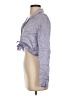 Wilfred 100% Cupro Purple Long Sleeve Blouse Size S - photo 5