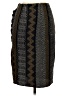Tory Burch Chevron-herringbone Black Casual Skirt Size 2 - photo 2