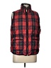 J.Crew 100% Polyester Plaid Red Vest Size L - photo 1
