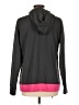 Fashion Bug 100% Polyester Black Zip Up Hoodie Size L (estimated) - photo 2