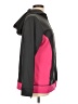 Fashion Bug 100% Polyester Black Zip Up Hoodie Size L (estimated) - photo 4