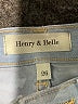 Henry & Belle Stripes Blue Jeans Size 26 waist - photo 7