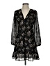 Illa Illa 100% Polyester Floral Black Cocktail Dress Size S - photo 1