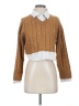 Pilcro Brown Cardigan Size S - photo 1