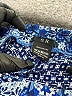 SR 100% Rayon Polka Dots Blue Shorts Size M - photo 3