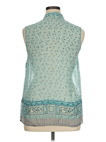 Tapemeasure Sleeveless Blouse (view 2)