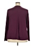 41Hawthorn 100% Polyester Burgundy Long Sleeve Blouse Size 2X - photo 2