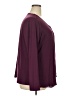 41Hawthorn 100% Polyester Burgundy Long Sleeve Blouse Size 2X - photo 4