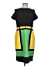 Pierri Color Block Green Cocktail Dress Size 12 - photo 1