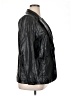 IMAN 100% Polyurethane Black Blazer Size XL - photo 4