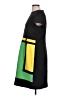 Pierri Color Block Green Cocktail Dress Size 12 - photo 5