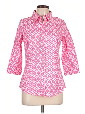 Chadwicks 3/4 Sleeve Button-Down Shirt (view 1)
