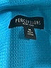 Perceptions 100% Polyester Blue Blazer Size 14 - photo 6