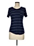 Active Stripes Blue Short Sleeve T-Shirt Size M - photo 1